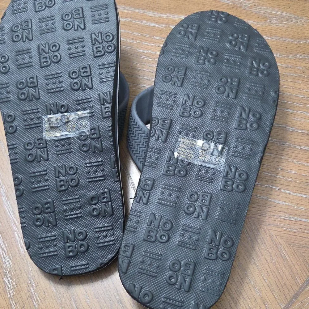 NWoT No Boundaries Grey Lightweight Eva Sandals Size 7